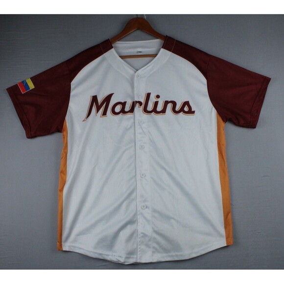 Miami Marlins Venezuela Heritage Celebration Day Jersey MLB Adults XLarge XL - Picture 1 of 12